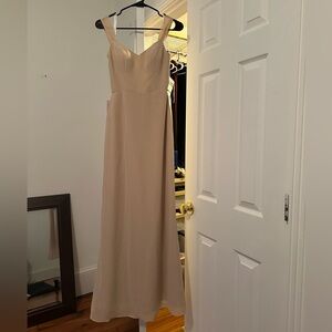 Azazie Denise Bridesmaid Dress in Champagne, Size A0